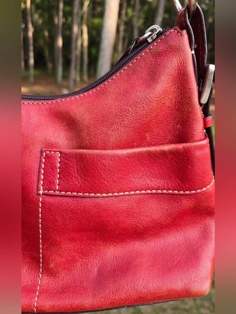Fossil Leather Emily Shoulder Bag - Picture 10 of 16